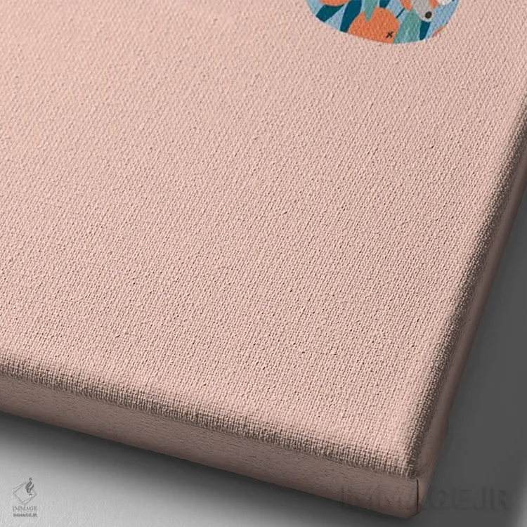 تابلو گیتارها اثر استودیو بو (استودیوی هنری) - نمای نزدیک بافت بوم