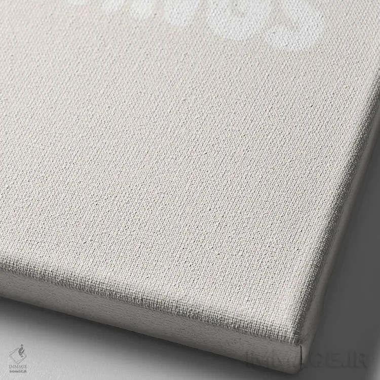 تابلو خوبیها را ببین اثر استودیو بو (استودیوی هنری) - نمای نزدیک بافت بوم