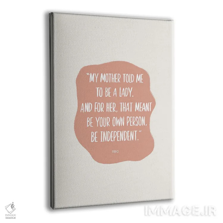 تابلو خانم باش اثر استودیو بو (استودیوی هنری) - نمای پرسپکتیو محصول