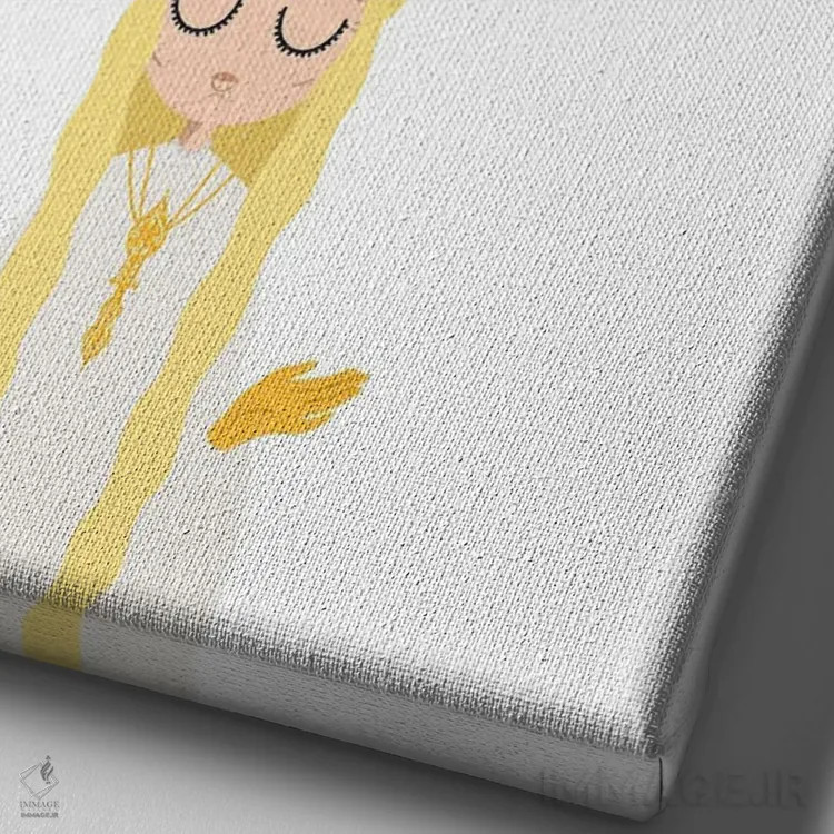 تابلو پاپ مویرا (نام خاص) اثر استودیو بو (استودیوی هنری) - نمای نزدیک بافت بوم