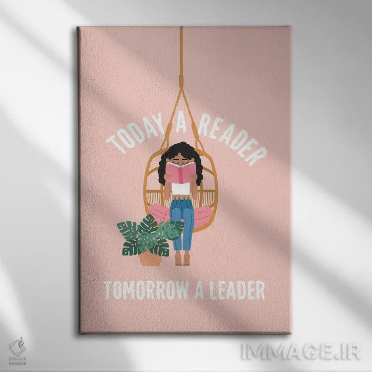 تابلو فردا یک رهبر اثر استودیو بو (استودیوی هنری) - نمای روبهرو روی دیوار