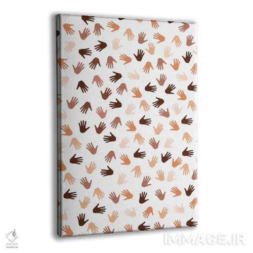 تابلو دستها اثر استودیو بو (استودیوی هنری) - نمای پرسپکتیو محصول