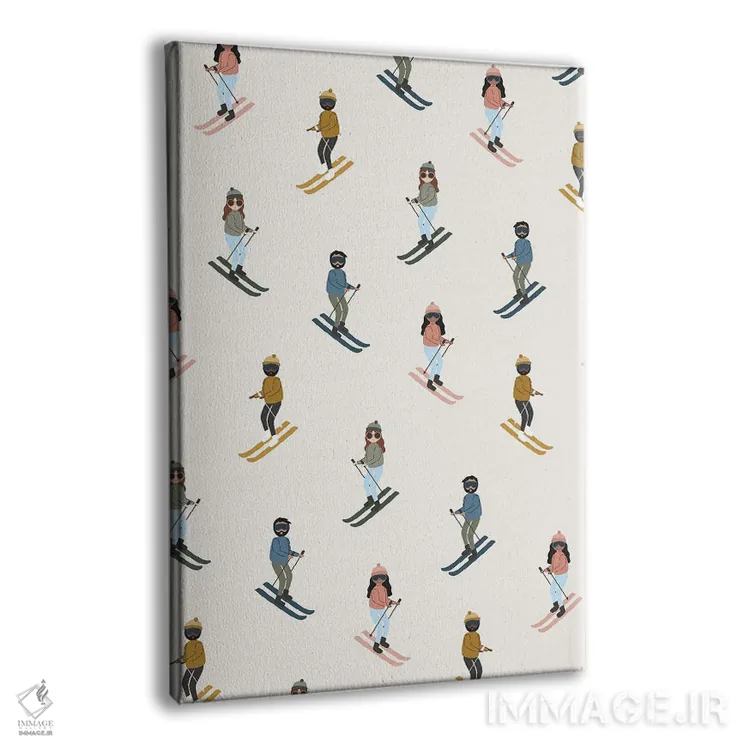 تابلو روز اسکی اثر استودیو بو (استودیوی هنری) - نمای پرسپکتیو محصول