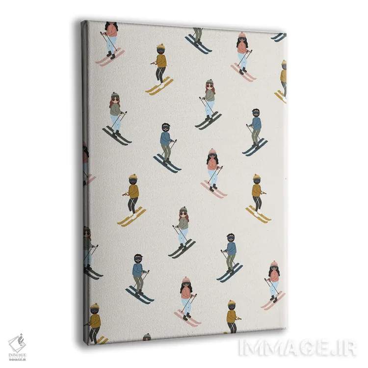 تابلو روز اسکی اثر استودیو بو (استودیوی هنری) - نمای پرسپکتیو محصول