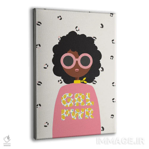 تابلو قدرت دخترانه (Girl Power) اثر استودیو بو (استودیوی هنری) - نمای پرسپکتیو محصول