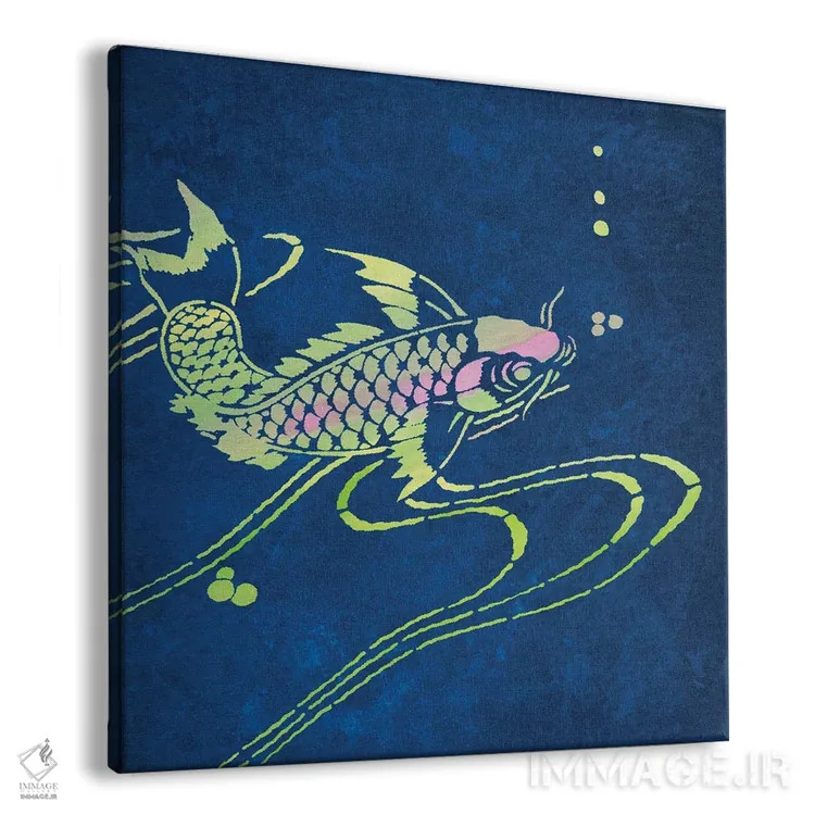 تابلو کوی (ماهی تزئینی ژاپنی) II اثر نوا بی - نمای پرسپکتیو محصول