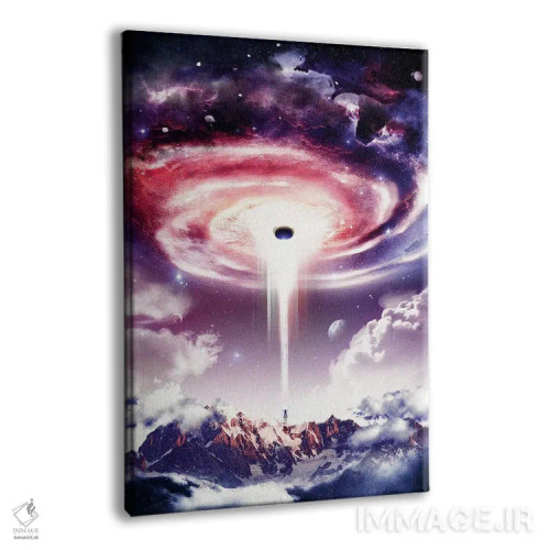 تابلو کرمچاله (اصطلاح علمی) اثر برت بیگرز - نمای پرسپکتیو محصول