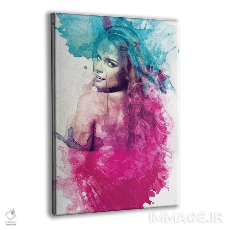 تابلو زنان سرزنده اثر برت بیگرز - نمای پرسپکتیو محصول