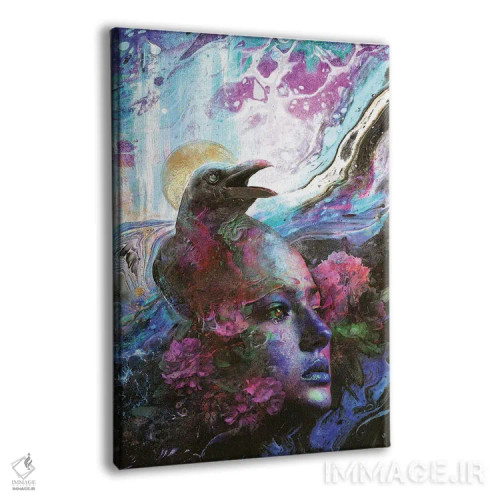 تابلو خاطرات کلاغ اثر برت بیگرز - نمای پرسپکتیو محصول