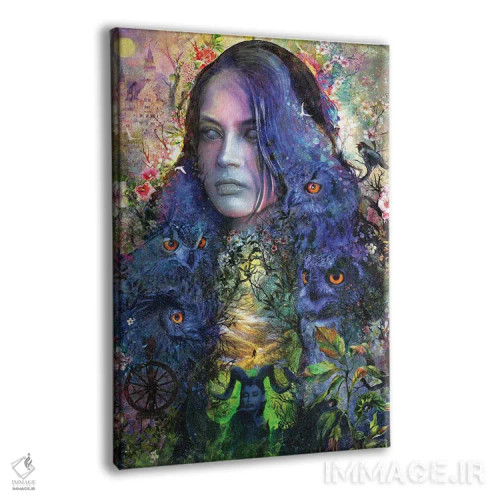 تابلو زیبای خفته (افسانه) اثر برت بیگرز - نمای پرسپکتیو محصول