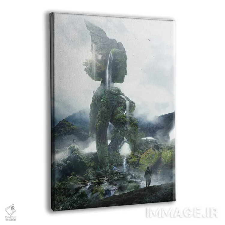 تابلو معبد فریا (الهه نورس) اثر برت بیگرز - نمای پرسپکتیو محصول