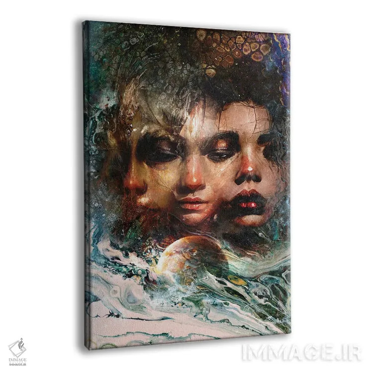 تابلو جادوی کیهان اثر برت بیگرز - نمای پرسپکتیو محصول