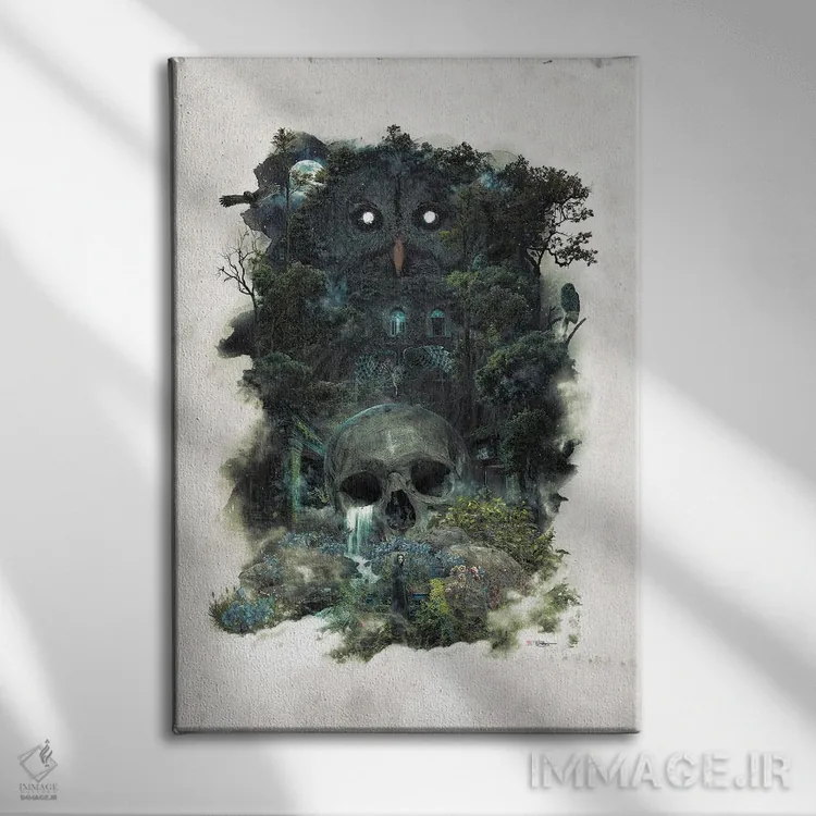 تابلو دنبال کن اثر برت بیگرز - نمای روبهرو روی دیوار