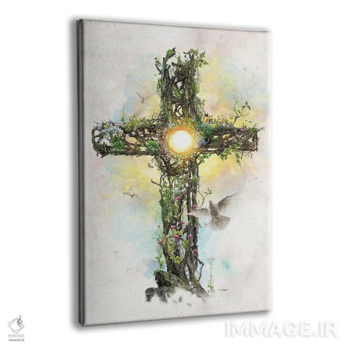 تابلو صلیب مسیح اثر برت بیگرز - نمای پرسپکتیو محصول