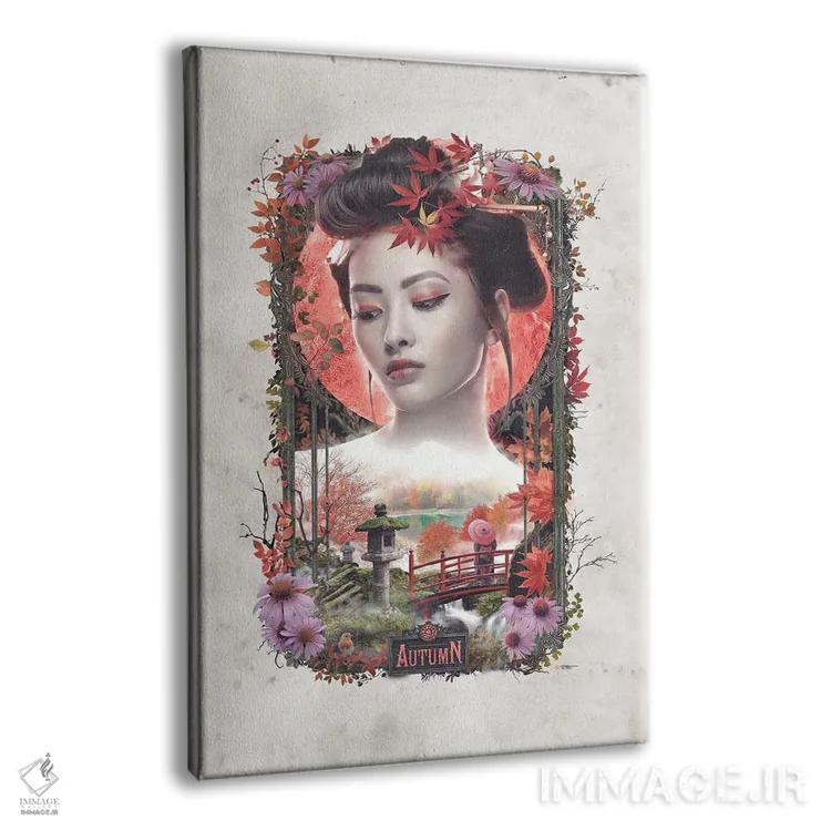 تابلو پاییز اثر برت بیگرز - نمای پرسپکتیو محصول