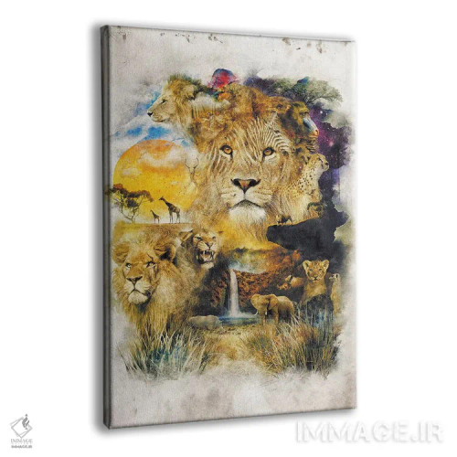 تابلو چرخهٔ زندگی اثر برت بیگرز - نمای پرسپکتیو محصول