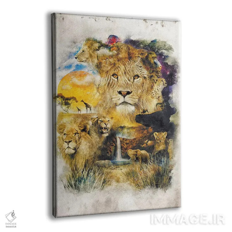 تابلو چرخهٔ زندگی اثر برت بیگرز - نمای پرسپکتیو محصول