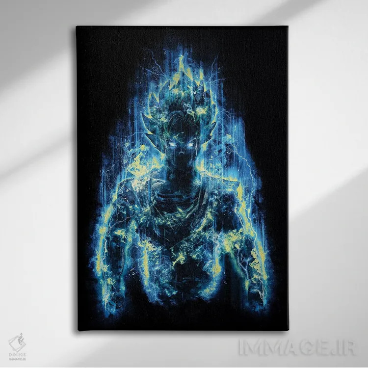 تابلو جنگجوی خدای حماسی اثر برت بیگرز - نمای روبهرو روی دیوار