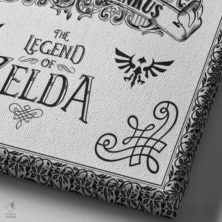 تابلو لینکوس لوپوس (نام علمی گرگ) اثر برت بیگرز - نمای نزدیک بافت بوم