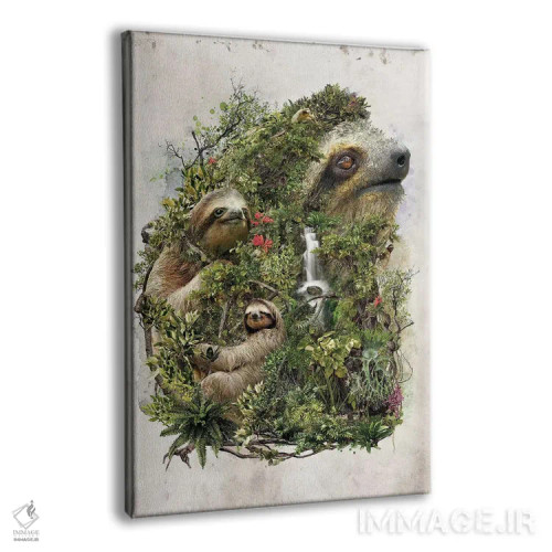 تابلو تنبل فراواقعی اثر برت بیگرز - نمای پرسپکتیو محصول