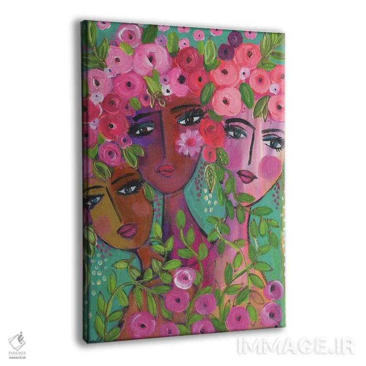 تابلو رفتن به جشن باغ اثر برندا بوش - نمای پرسپکتیو محصول