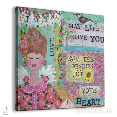 تابلو تو شایستهٔ همه چیز هستی اثر برندا بوش - نمای پرسپکتیو محصول