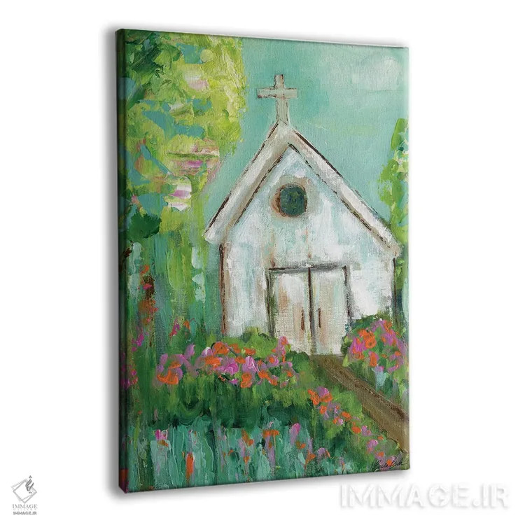 تابلو یافتن آرامش اثر برندا بوش - نمای پرسپکتیو محصول