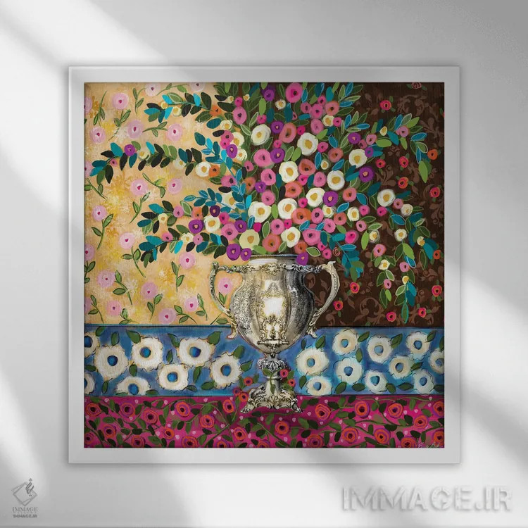 تابلو روح کهنه اثر برندا بوش - نمای قابدار سفید