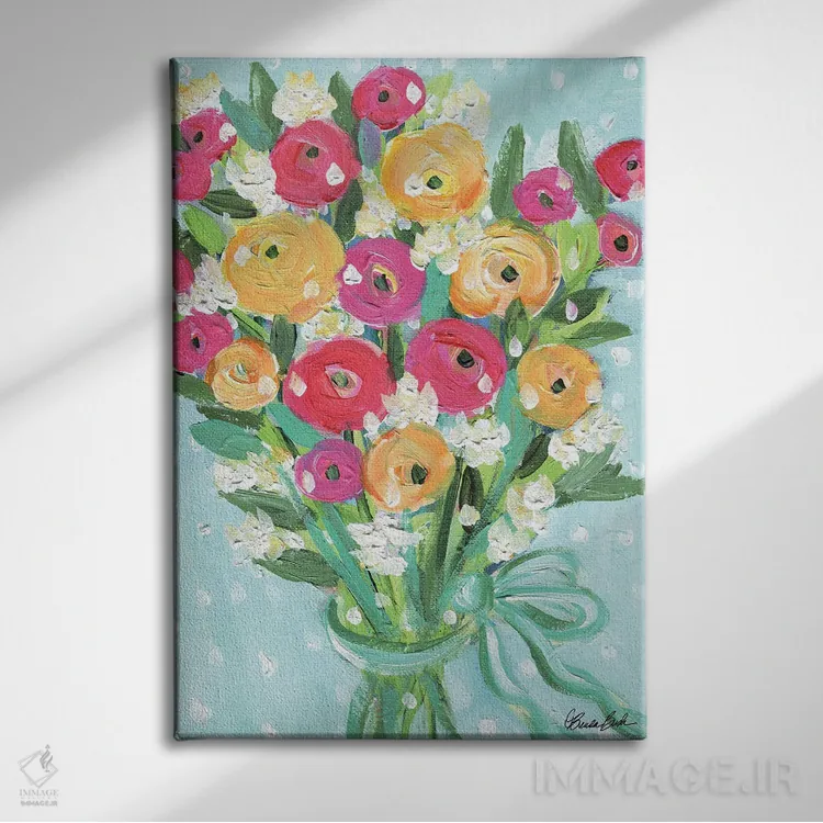 تابلو برای مامان اثر برندا بوش - نمای روبهرو روی دیوار