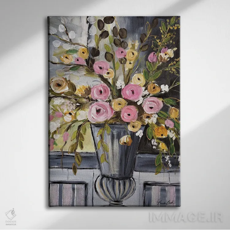 تابلو سنتهای کلاسیک اثر برندا بوش - نمای روبهرو روی دیوار