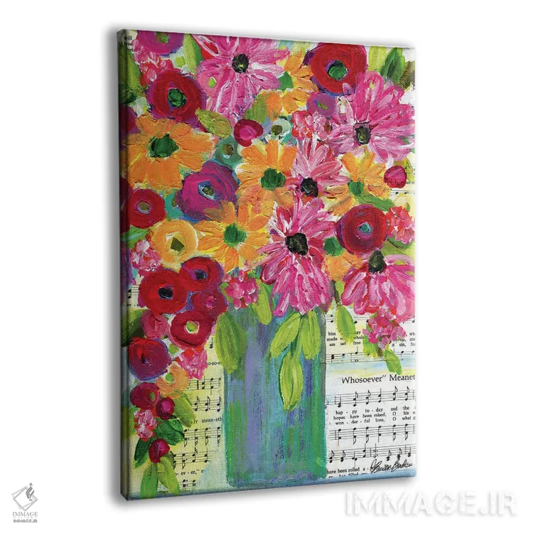 تابلو هر که مرا منظور دارد اثر برندا بوش - نمای پرسپکتیو محصول