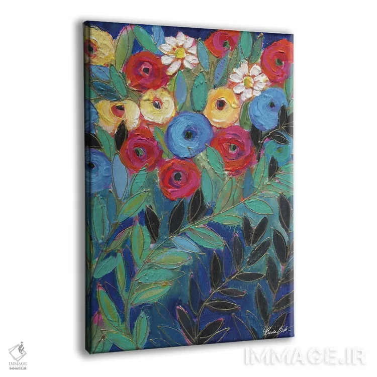 تابلو پیادهروی شبانه اثر برندا بوش - نمای پرسپکتیو محصول