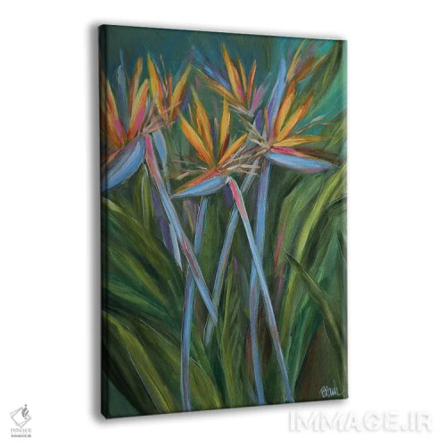 تابلو بهشت در باغ اثر برندا بوش - نمای پرسپکتیو محصول