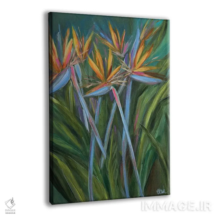 تابلو بهشت در باغ اثر برندا بوش - نمای پرسپکتیو محصول