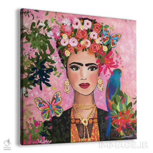 تابلو فریدا در باغ خودش اثر برندا بوش - نمای پرسپکتیو محصول