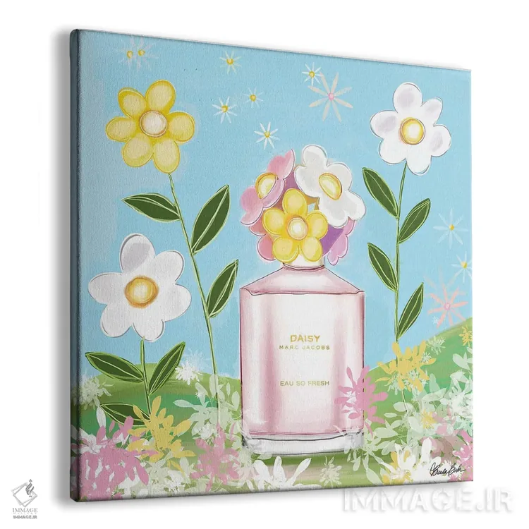 تابلو مرواریدهای شکوفا اثر برندا بوش - نمای پرسپکتیو محصول