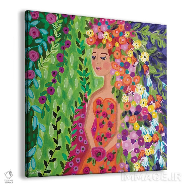 تابلو باغ وجود تو اثر برندا بوش - نمای پرسپکتیو محصول
