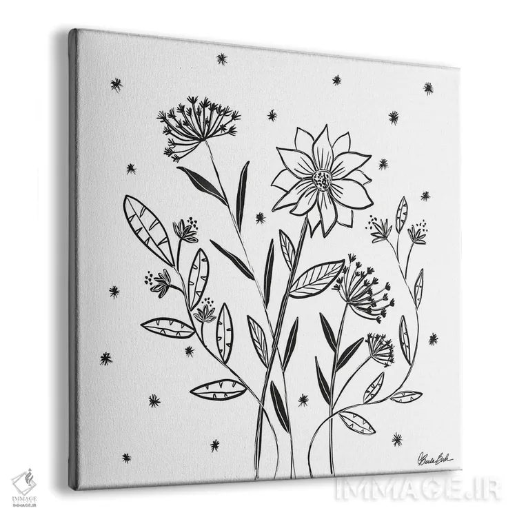 تابلو باغ شفابخش اثر برندا بوش - نمای پرسپکتیو محصول