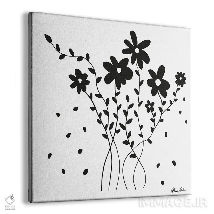 تابلو باغ مرواریدها اثر برندا بوش - نمای پرسپکتیو محصول