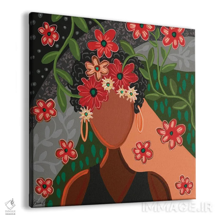 تابلو غلبه بر روز اثر برندا بوش - نمای پرسپکتیو محصول