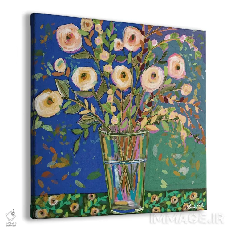 تابلو دستهگل سپتامبر اثر برندا بوش - نمای پرسپکتیو محصول