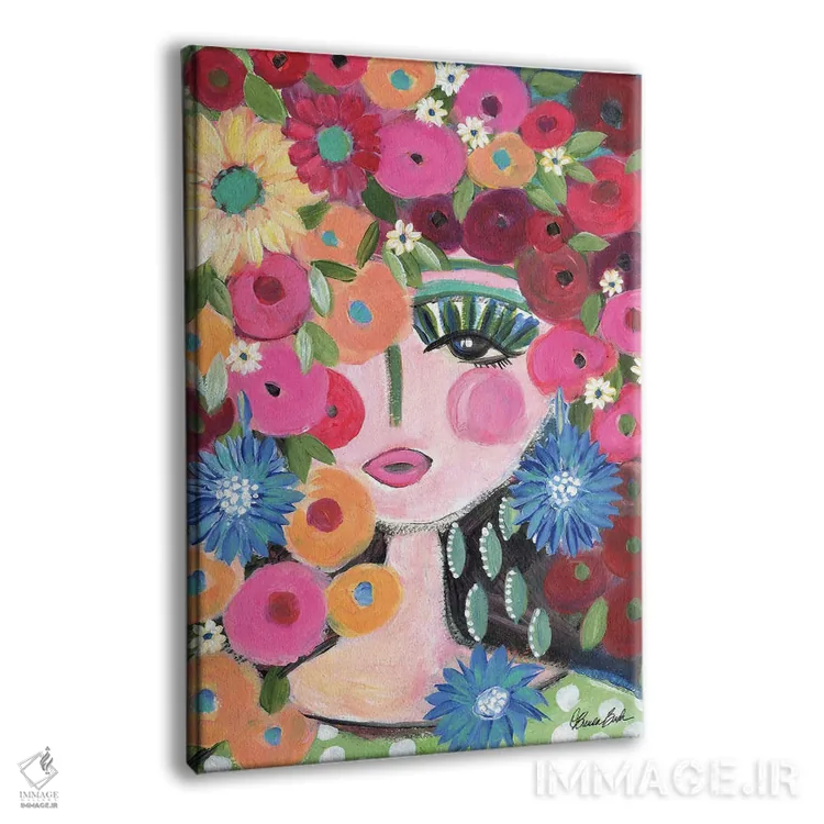 تابلو جواهرات جدید و لباس خالخالی اثر برندا بوش - نمای پرسپکتیو محصول