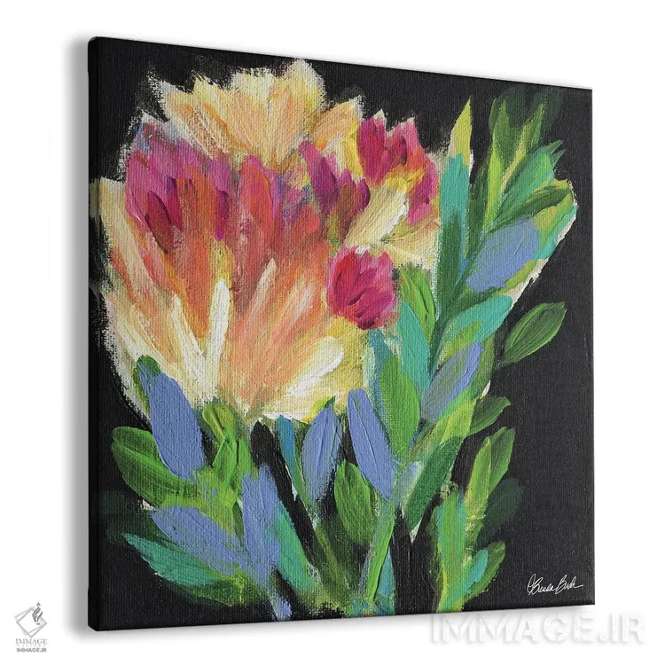 تابلو درخشندگی گرمسیری اثر برندا بوش - نمای پرسپکتیو محصول