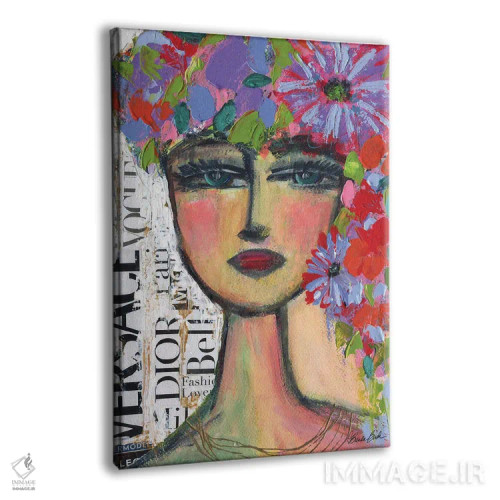 تابلو باشکوه اثر برندا بوش - نمای پرسپکتیو محصول