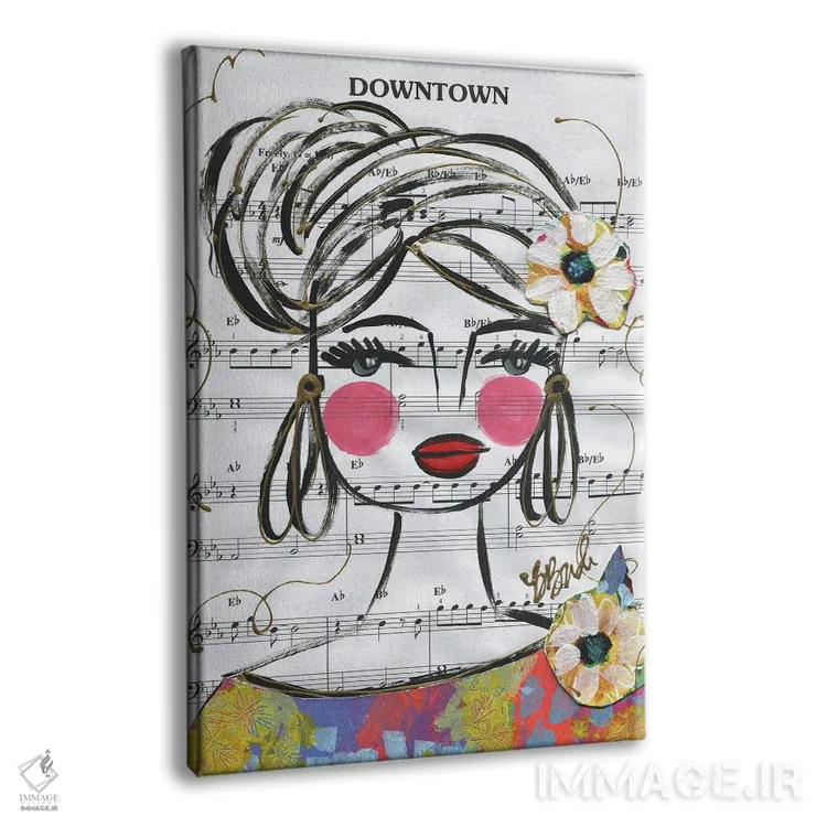 تابلو مرکز شهر اثر برندا بوش - نمای پرسپکتیو محصول