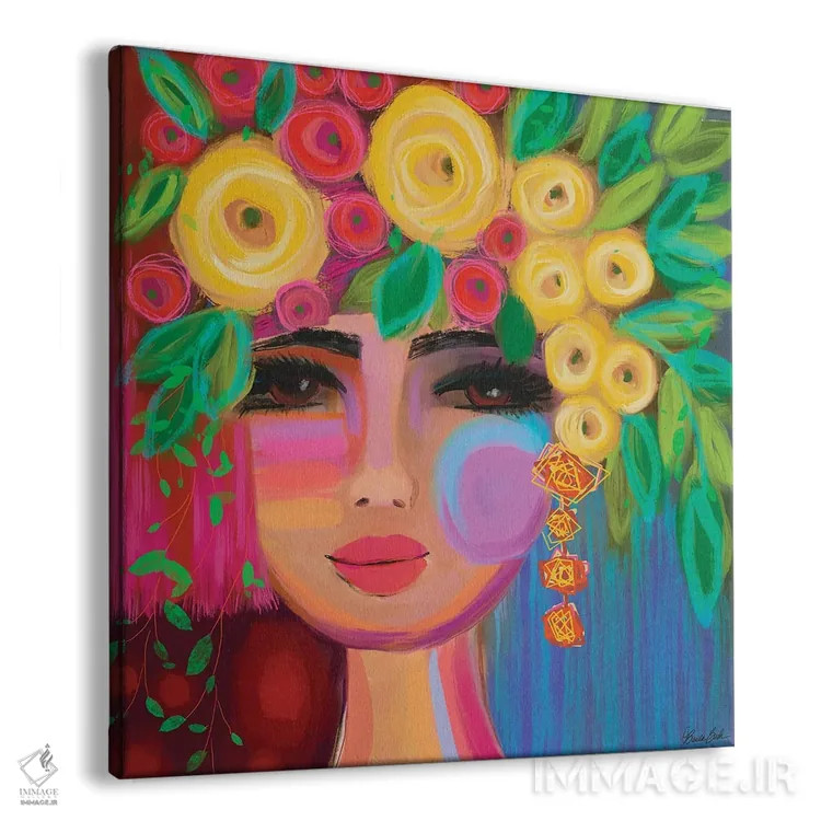 تابلو او خودش است اثر برندا بوش - نمای پرسپکتیو محصول