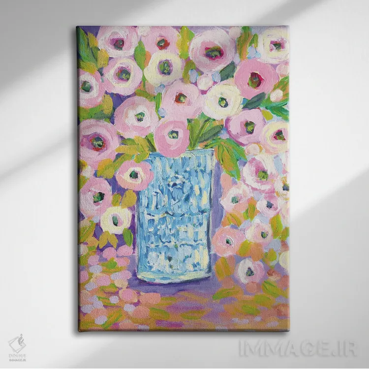 تابلو برکتی فراتر از اندازه اثر برندا بوش - نمای روبهرو روی دیوار