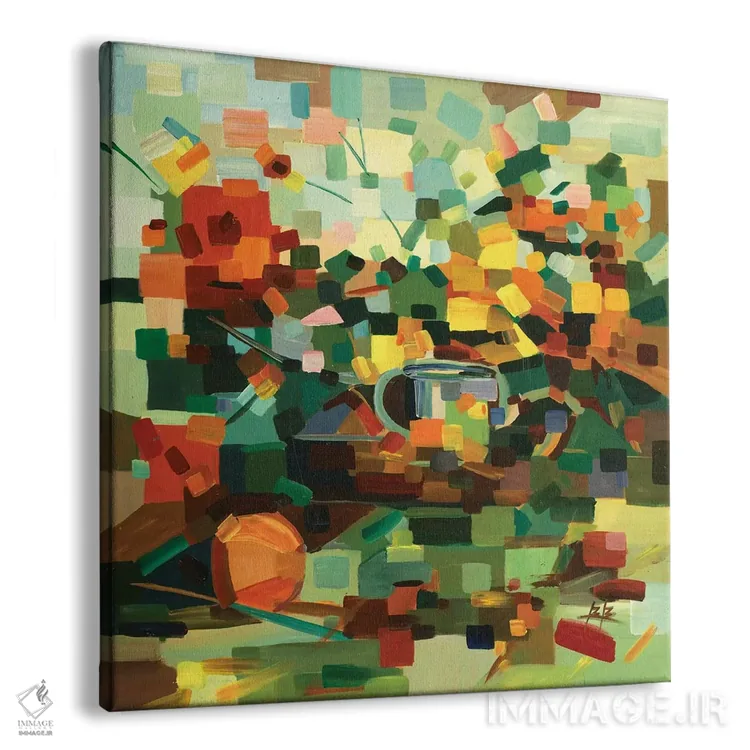 تابلو بدون عنوان III اثر بروک بورچرباورگ - نمای پرسپکتیو محصول