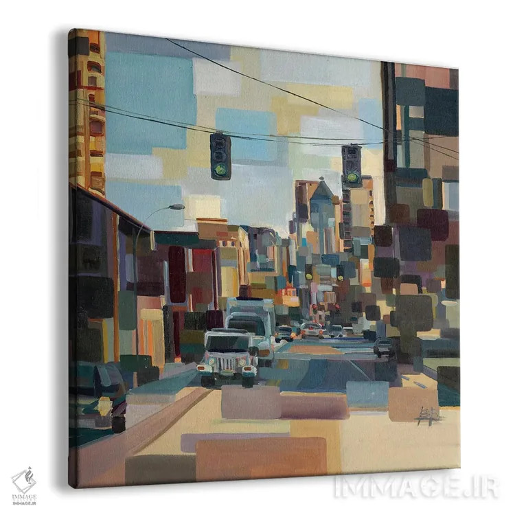 تابلو برش در میان اثر بروک بورچرباورگ - نمای پرسپکتیو محصول