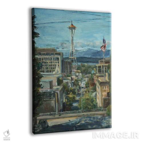 تابلو سوزن از روی تپه اثر بروک بورچرباورگ - نمای پرسپکتیو محصول